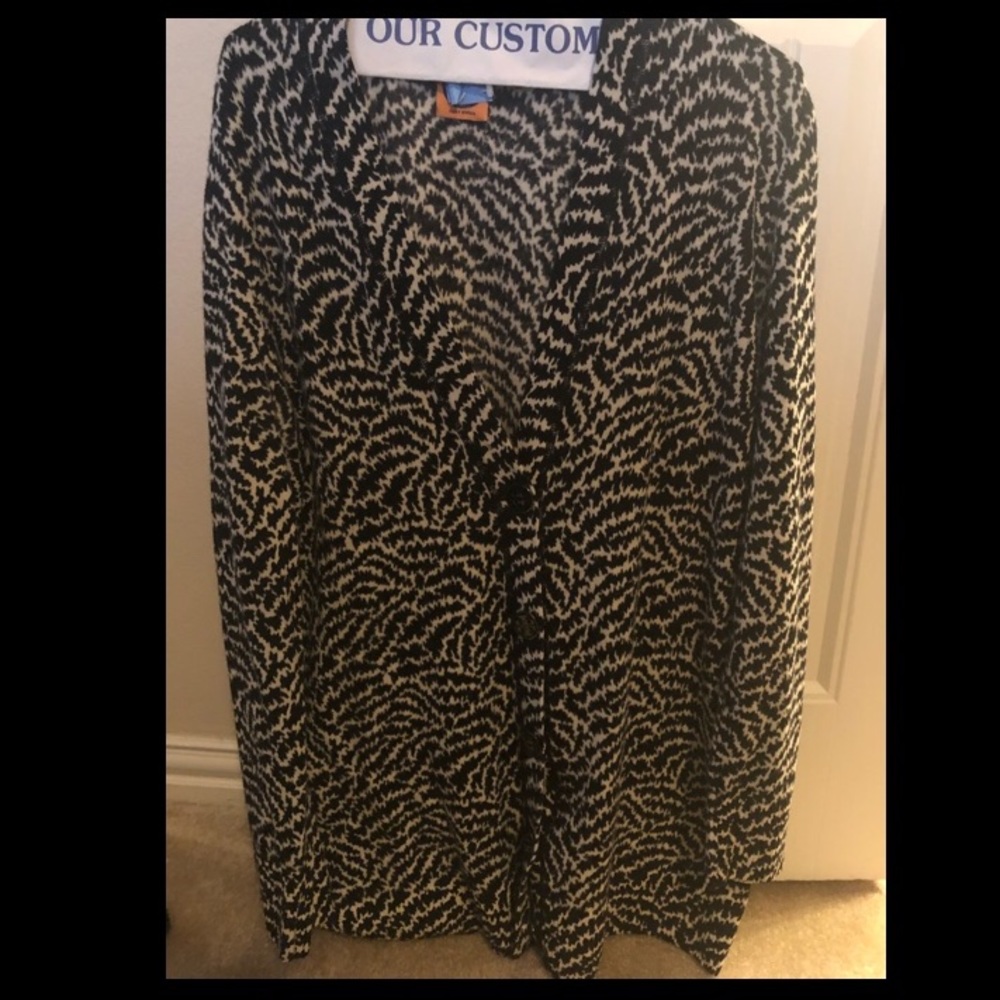 Tory Burch Black and White Sweater